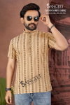 Sangeet Rayon Dobby Vol 3 Rayon Half Sleeves Short Mens Kurta Exporters In India